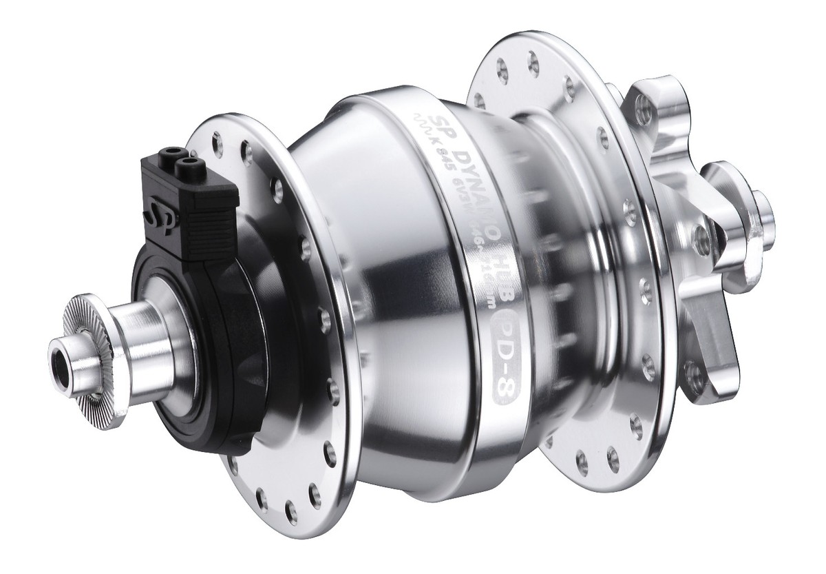 Shutter Precision PD-8 ダイナモハブ SHUTTER PRECISION Ultra Small Dynamo Hub PD-8
