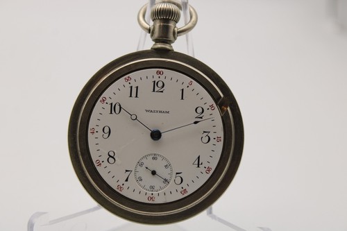 1898 WALTHAM POCKET WATCH 8610968 GRADE 820 18s 15j RUNS (DK2) - Picture 6 of 7