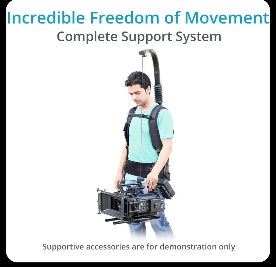 Sistema de soporte de cámara estabilizadora FlyCam Flowline 750N - negro, 33-42 lb... Foto 4 de 4