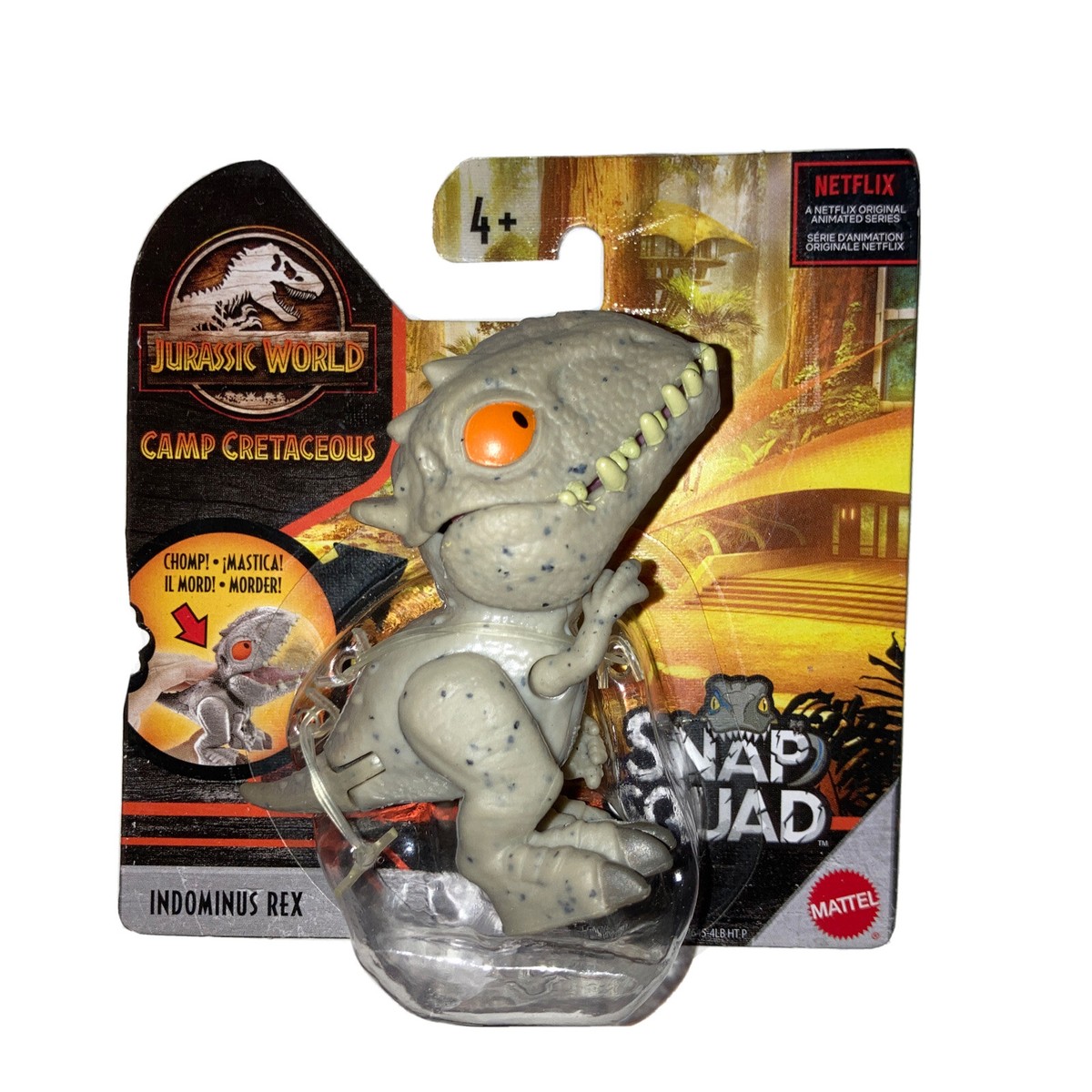 Mattel Jurassic World Snap Squad Indominus Rex Action Figure