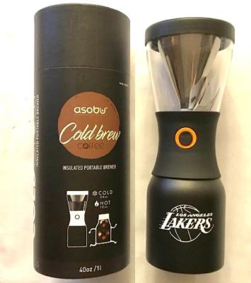 COLD BREW INSULATED COFFEE BREWER ~ NEW from LOS ANGELES LAKERS Stocking Stuffer