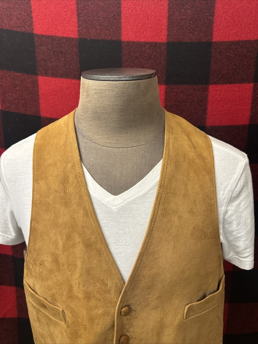 1970s Chaps By Ralph Lauren L 44 USA Union Made Suede