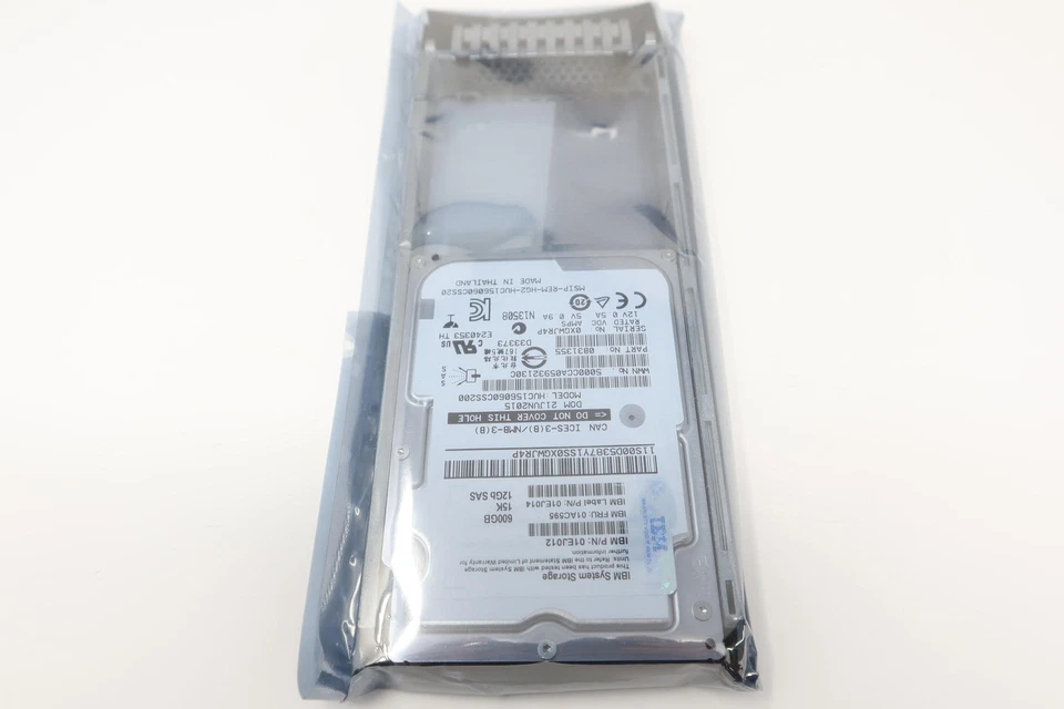 IBM 01EJ012 01AC595 600GB 15K SAS 12G 2.5 for V5000 G2 - Image 2 of 3