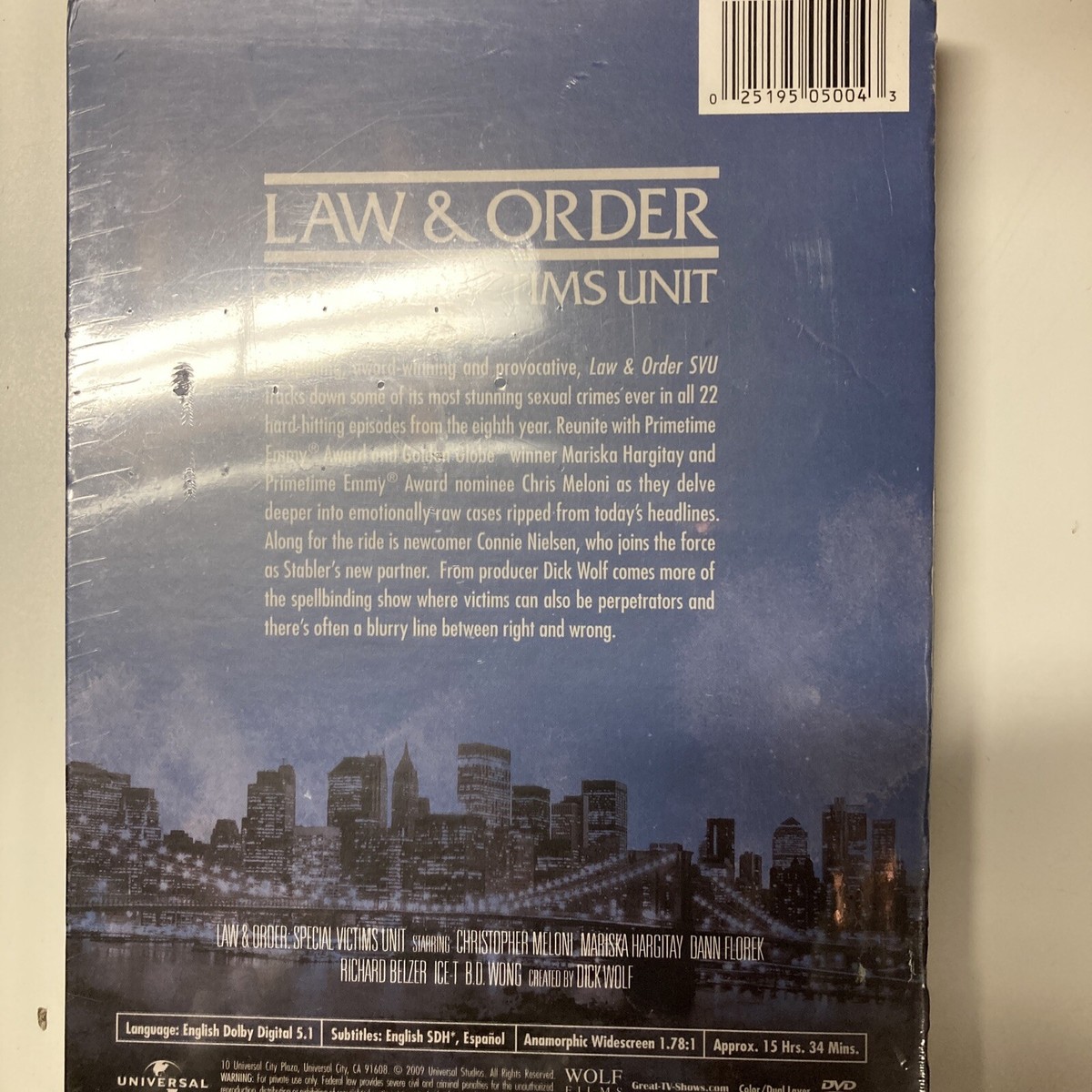 Law & Order: Special Victims Unit: Year Eight (DVD, 2006