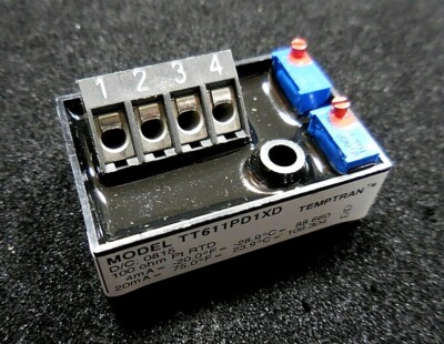 Minco TT611PD1XD RTD Transmitter/ Temperature Sensor (8.5-35VDC, 4-20mA, 100Ω)