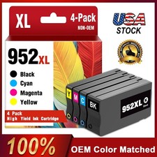 Compatible 952XL Ink Pack for HP OfficeJet Pro 8710 8720 7740 4 Pack 