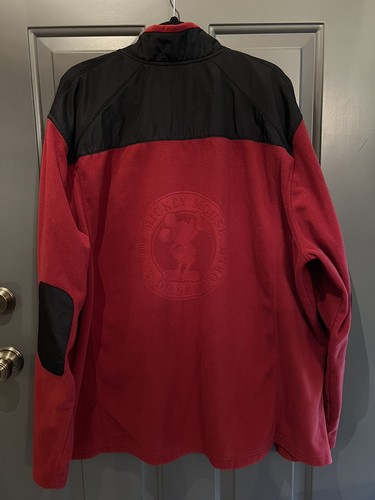 Disneyland Resort Adult Fleece Jacket 1971 Embroidered Logo Mickey Mouse 3XL - Picture 5 of 6