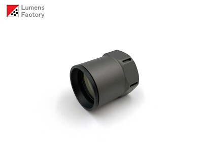 Z44 Style Slotted Bezel for Surefire 6P 9P Z2 Z3 M2 C2 C3 D2. Natural, QPQ Flat