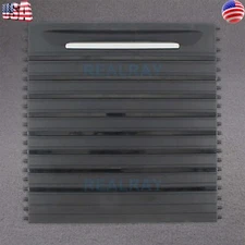 Center Console Cup Holder Tray Roller Blind Cover For BMW F15 F85 X5 X5M 2014-18