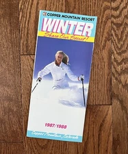 Vintage 1987/1988 Copper Mountain Ski Resort Brochure