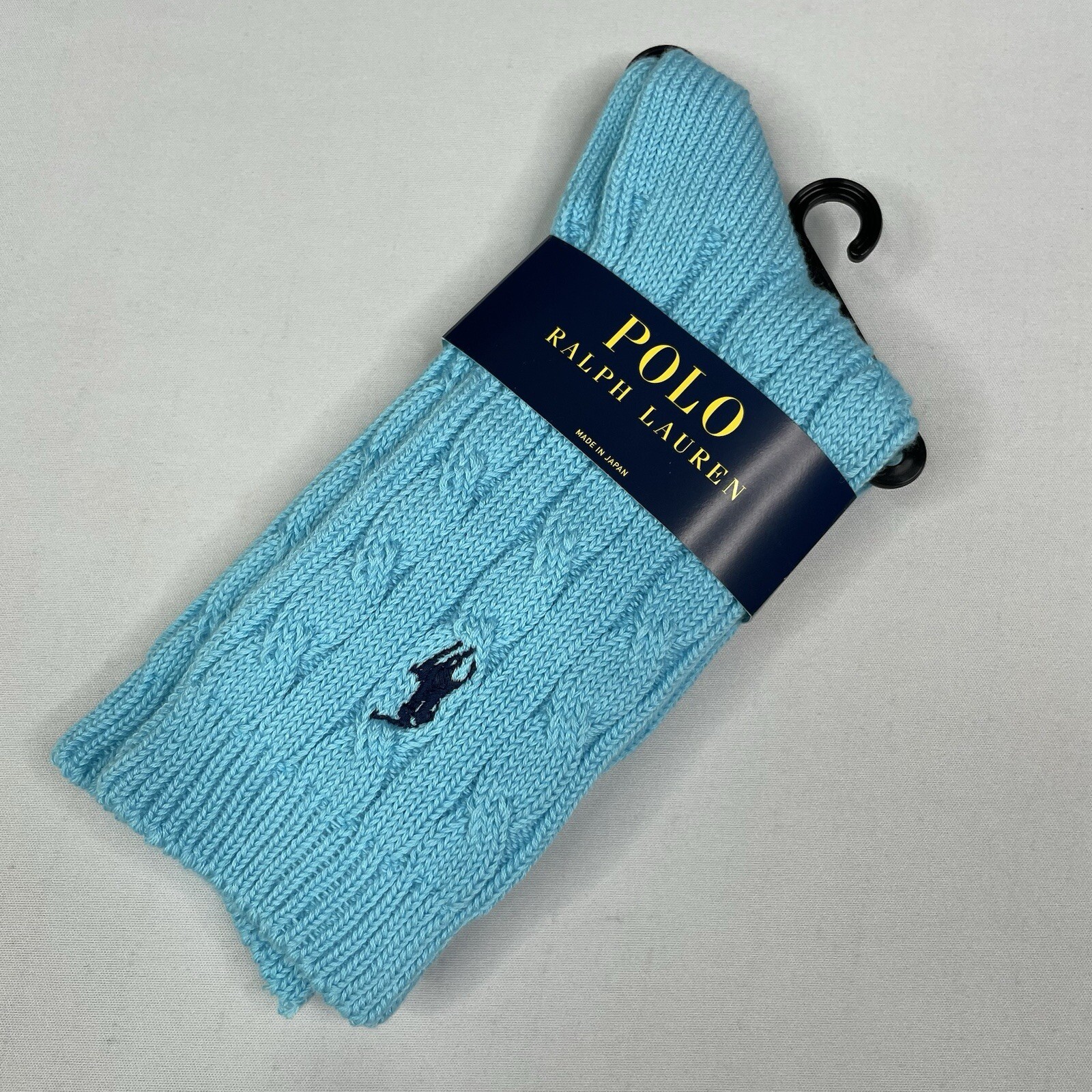 PONY Calze girocollo Polo Ralph Lauren donna con maglia a cavo