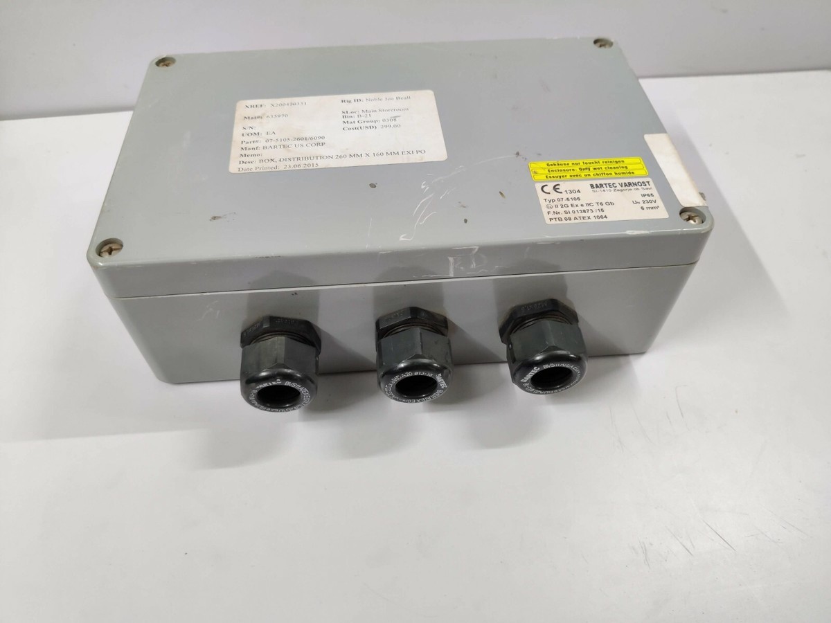 Bartec PTB 08 ATEX 1064 Box Typ 07-5106 | eBay