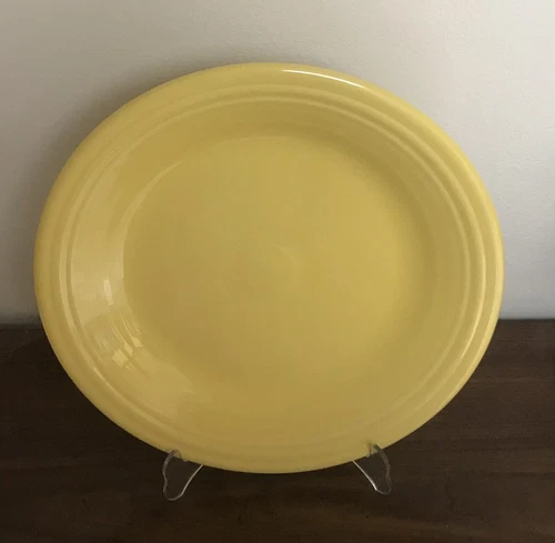 Fiestaware Fiesta Sunflower Yellow Homer Laughlin 10.5" Dinner Plate Lead Free