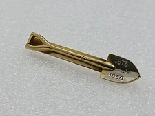 Conoco Oil Company Breaking Ground 75 Year Tie Clip