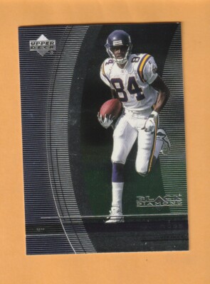 Randy Moss Minnesota Vikings 1999 Black Diamond #59 HOF Marshall Herd  4G