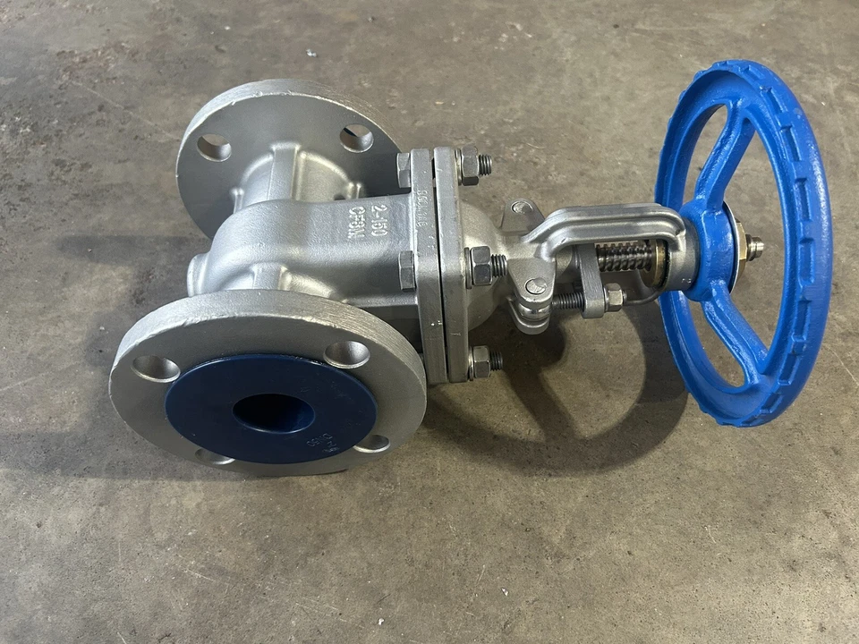 SHARPE 35116 CLASS-150 2" FLANGED GATE VALVE CF8M STAINLESS STEEL - Image 2 of 4