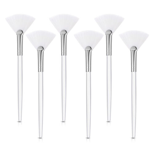 UP10PCS Women Facial Brushes Fan Mask Brush Soft Brushes Cosmetic Makeup Tools - Picture 2 of 14