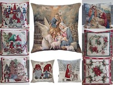 Federa cuscini divano fodera copricuscino GOBELIN LUX con cerniera Vari Stili 