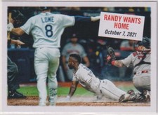 2022 Topps Archives SP #312 Randy Steal Home Randy Arozarena