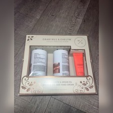 Crabtree Evelyn Pomegranate Argan Oil Shower Gel 8.4 oz Hand Cream Set NEW