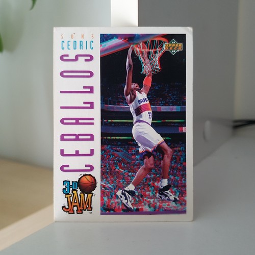 1993 Upper Deck Pro View 3-D Cedric Ceballos #96 card