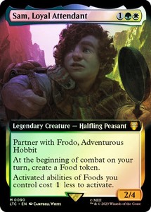 Mtg Lotr Art Cards