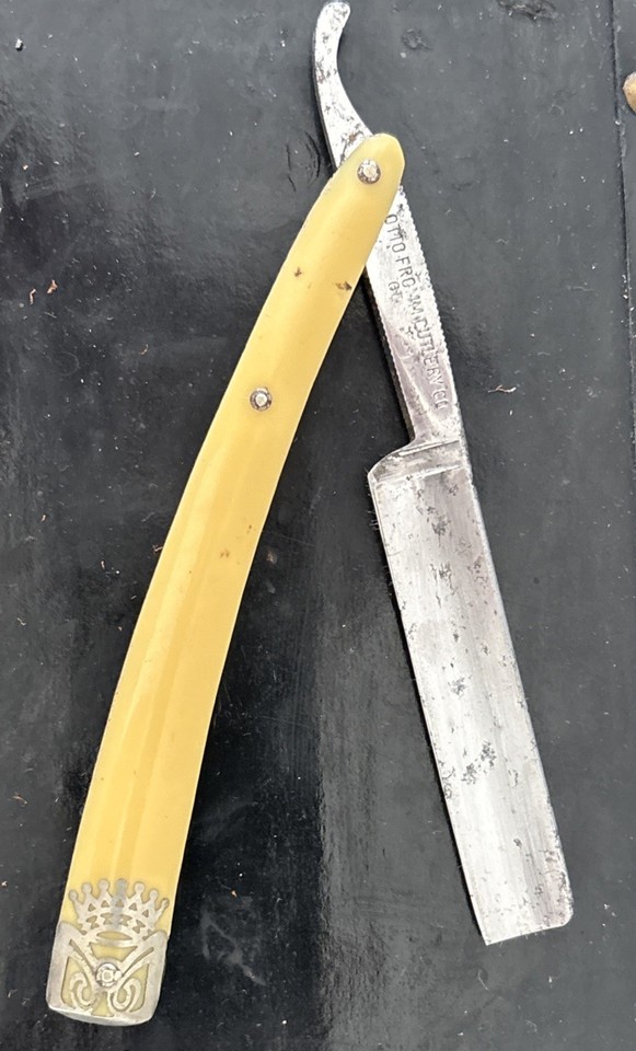 Vintage Straight Razor - Shave Ready - Otto Fromm Red Head | eBay