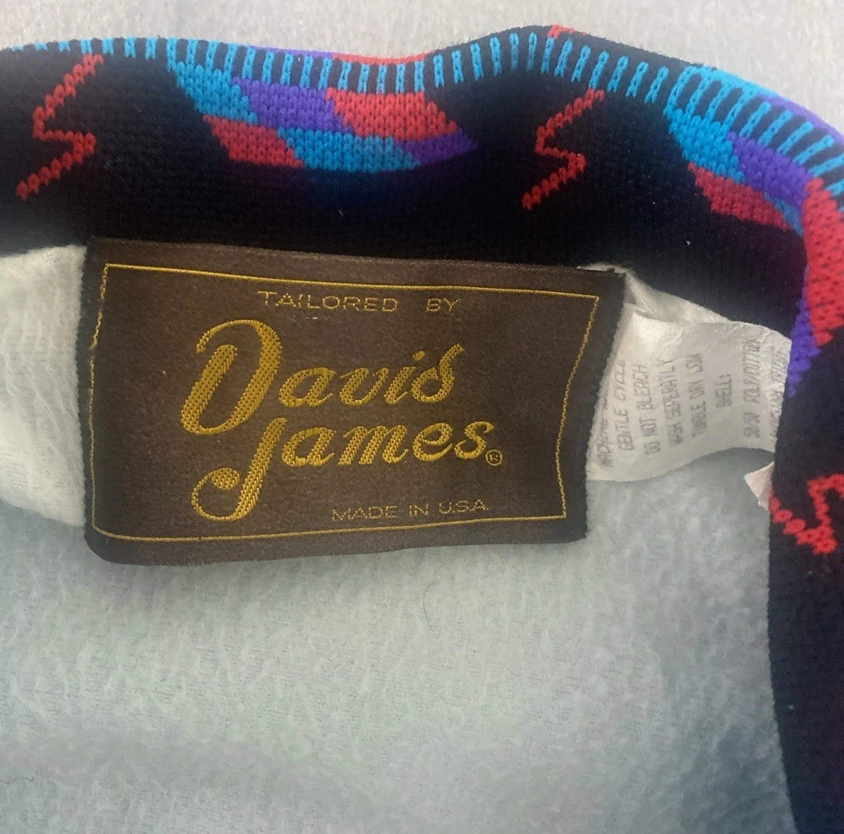 David James Vintage 1990s Aztec Western Full Zip Jacket Men's XL