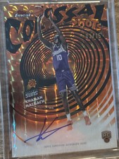 2026 Topps Finest Colossal Shots Orange Geometric Khaman Maluach Rookie Auto /15