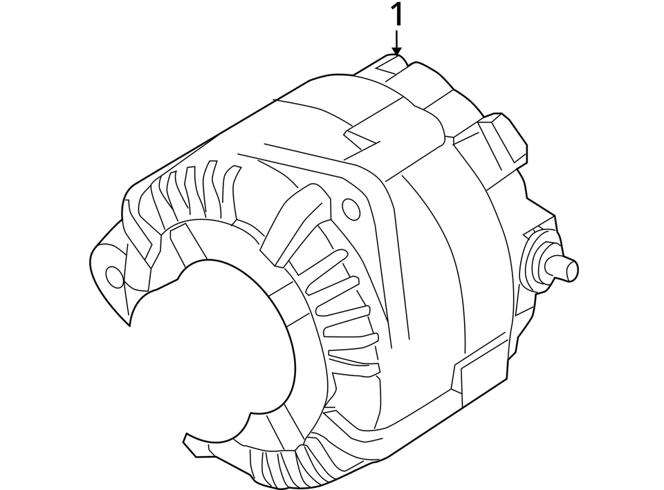 2018-2022 Nissan Murano Alternator Generator Charging Assembly Engine Oem U5BGA - Image 4 of 4