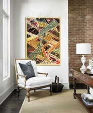 Wall Hanging Cotton Patchwork Home Decor Patchwork Wall Hanging Tapestry Runner