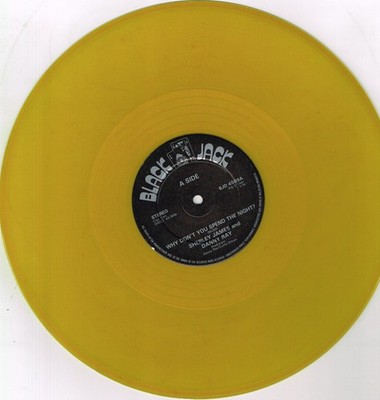 Shirley James And Danny Ray - Why Don't You Spend The Night? (12'', Yel) (Near Mi