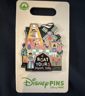Disney It's a Small World Exclusive Boat Tours Pin 2023