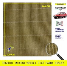 Tessuto al Metro per Fiat Panda Sisley Per sedile sedili velluto fodere auto set
