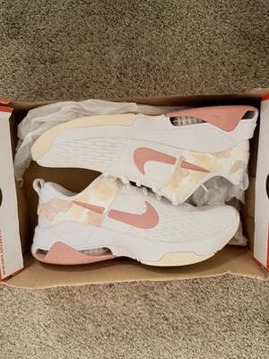 Nike Zoom Bella 6 PRM Women's White/Pink Floral Low Top Lace-Up Mesh Sneaker