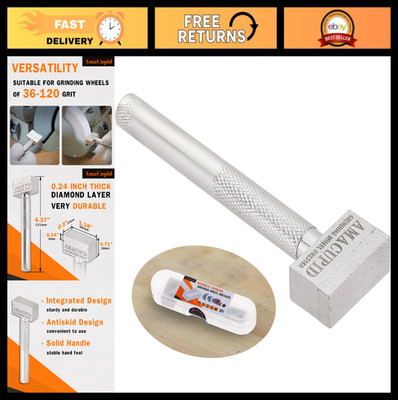 Handheld Diamond Grinding Wheel Dresser Tool for Bench Grinders - Smooth & Sharp