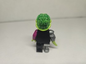 Lego Alien Conquest Cyborg PIRATE VILLAIN Minifigure 7066 Green Minifig Head