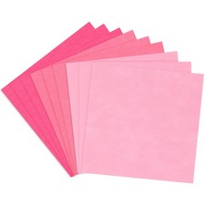 30Pcs Pink Felt Fabric Sheets Valentines Day Soft Thick Assorted 3 Colors Craft
