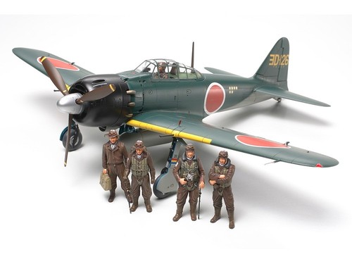 Mitsubishi A6M5/5a Zero Fighter (Zeke) TAMIYA 1/48 plastic kit 61103 - Picture 4 of 4