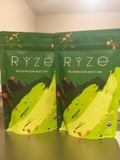 Ryze Organic Mushroom Matcha 2 Pack - 30 Servings Sealed Exp 6/17/27