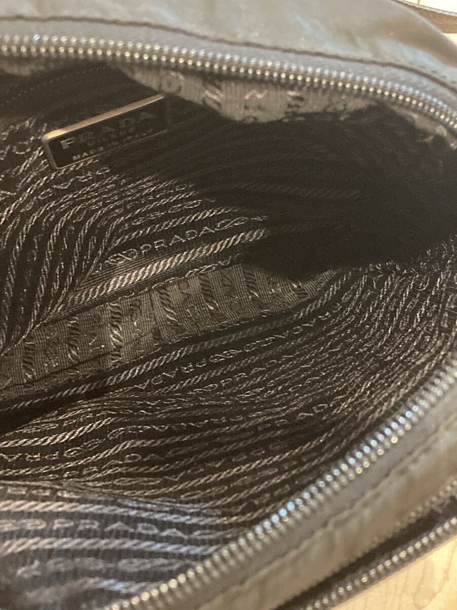 Prada Mini Backpack Black Crocodile Embossed Leat… - image 7