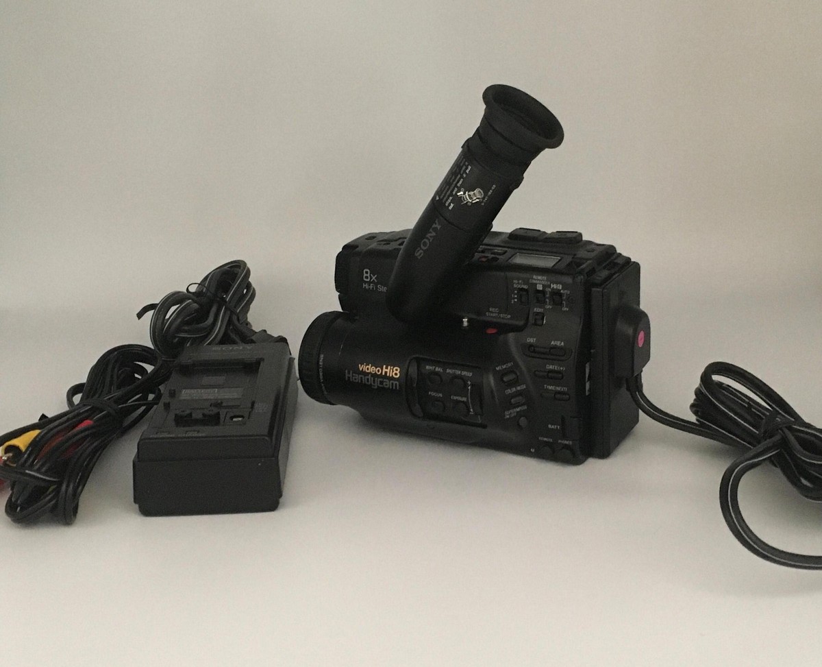 キ*コ様 動作品　SONY Hi8ビデオカメラ　Handycam CCD-TR1 Sony CCD-TR81 Camcorder - Black for sale online | eBay