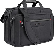 Laptop Briefcase Premium Laptop Case Fits Up to 17.3 Inch Business Shoulder Bag