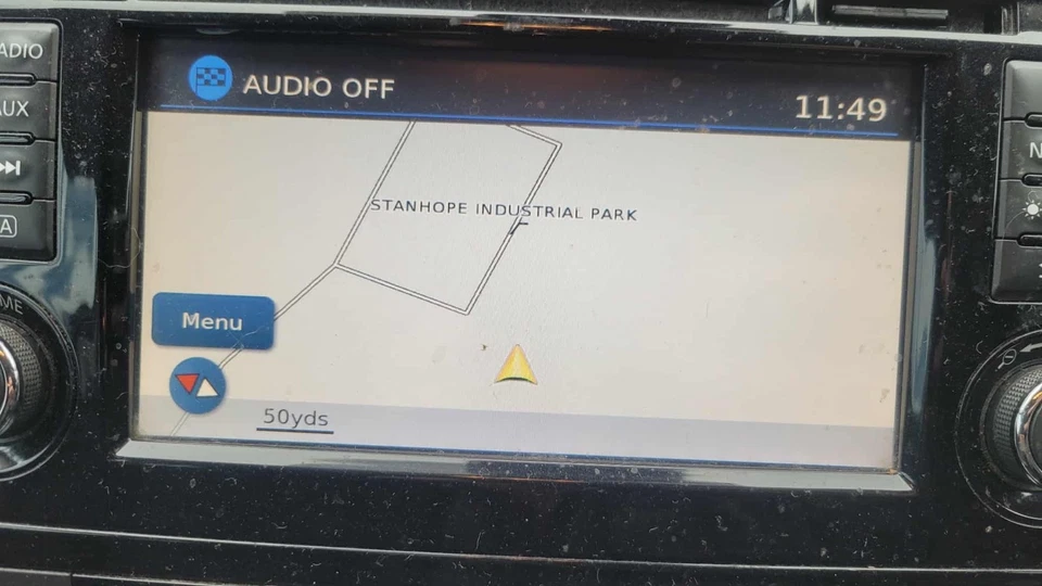 2015 Nissan Qashqai J11 CD/RADIO SAT NAV DISPLAY HEAD UNIT Bosch 7513750231 - Image 4 of 4