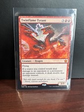 Mtg Twinflame Tyrant Foundations Regular Mythic Rare