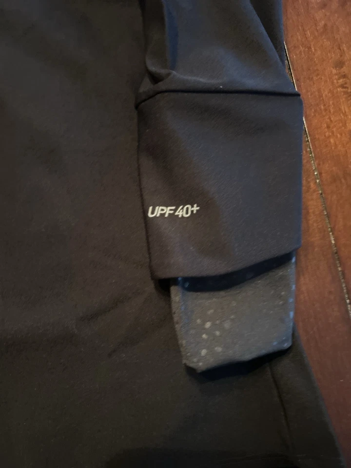 Vestido túnica Nike Swim Victory Luxe $240 preto modesto capa tamanho M - Imagem 3 de 4