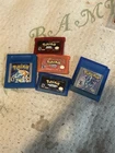 Lot Of Five Pokémon Gba/Gbc Games - Great Shape- Ruby Fire Red Sapphire Etc