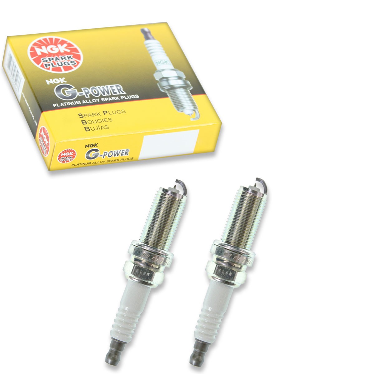 2 pc NGK 5018 LFR5AGP G-Power Spark Plugs for PKH16TT IKH16TT FR8MPP30X ap