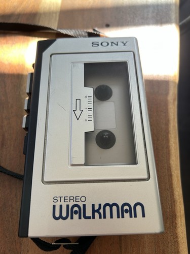 VTG Sony WM F1 Walkman Cassette Player FM Radio Tested Working Read Description