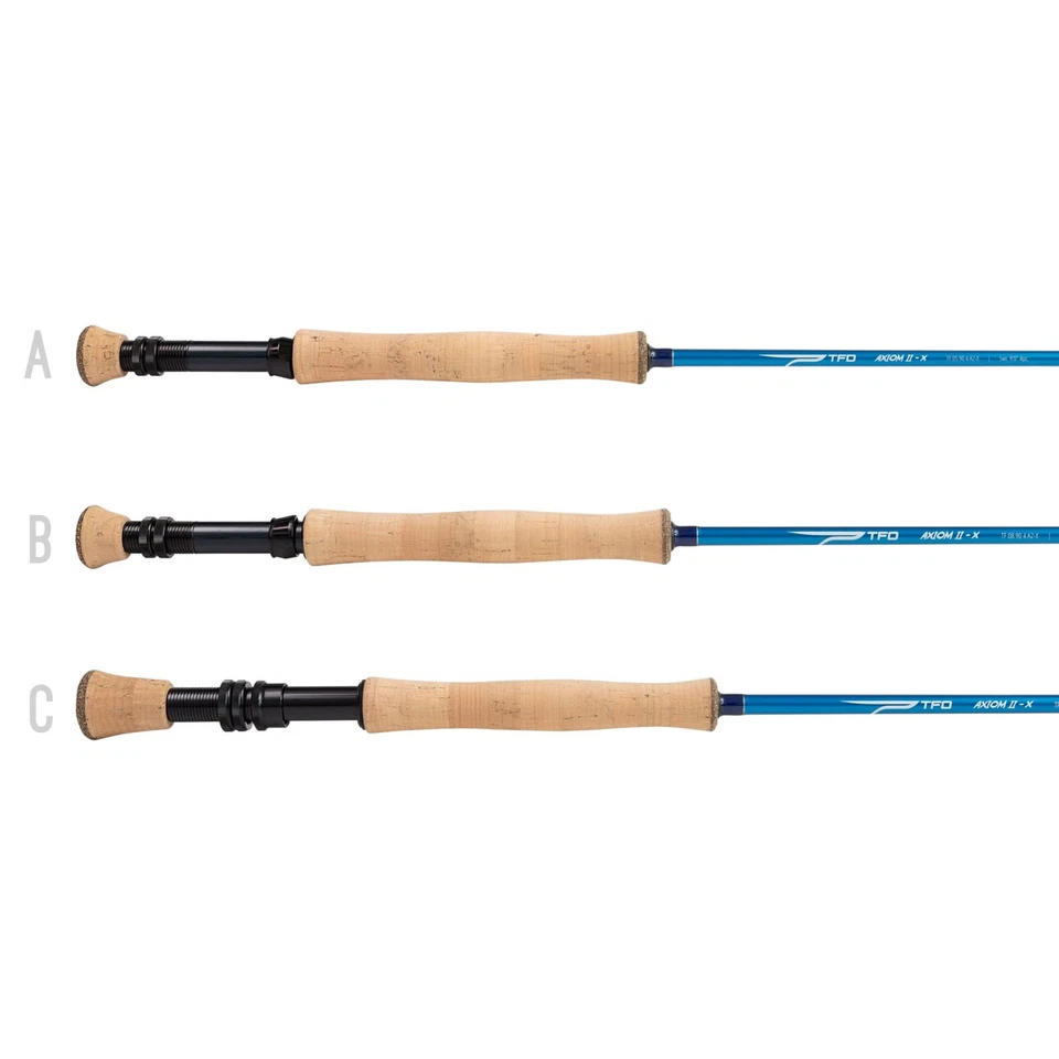 TEMPLE FORK OUTFITTERS 5 wt. 9'0" 4 piezas. Varilla Axiom 2-X con estuche (TF-05-90-4-A2-X) Foto 3 de 4
